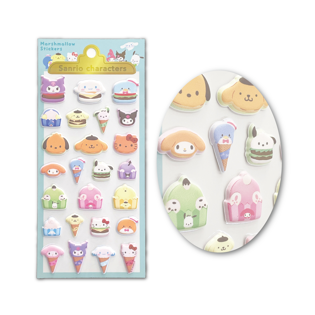 sanrio（サンリオ） マシュマロシール ぷくっと サンリオ