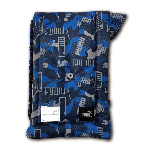 PUMA（プーマ） 防災ずきん ブラック ブルー 迷彩柄 カモ柄 キッズ