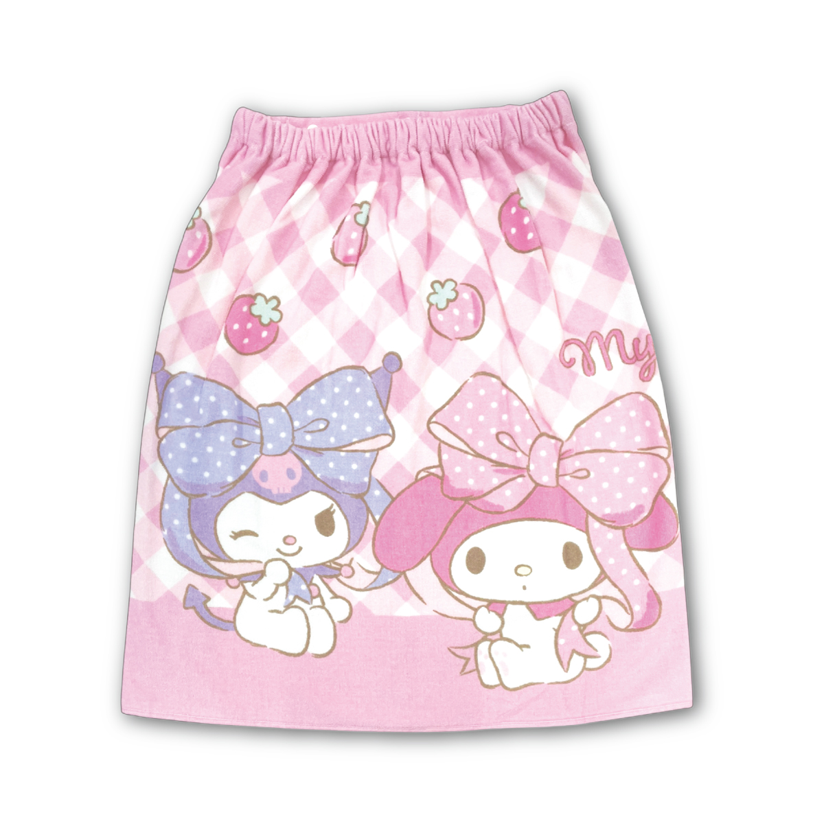 マイメロディ ラップタオル 女の子 クロミ キティ プリンセス