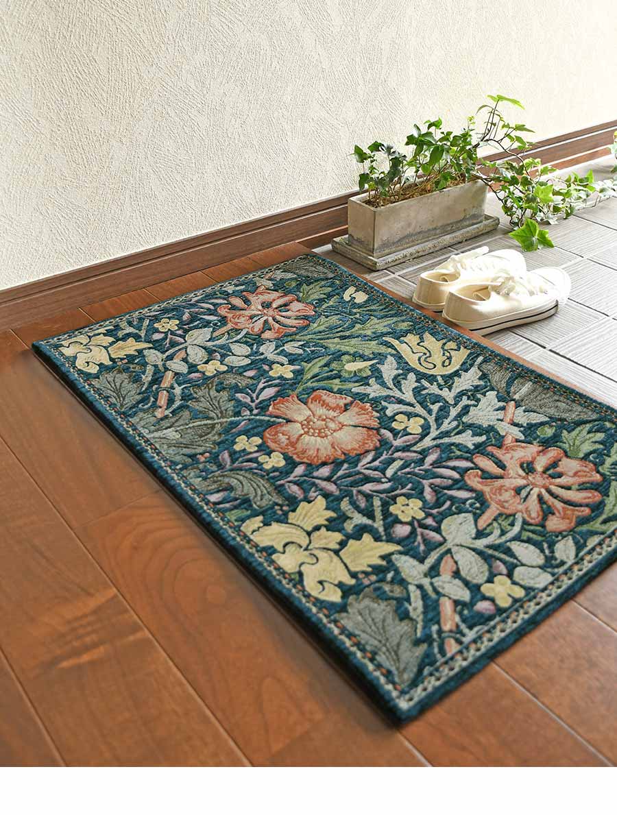 Morris Design Studio 玄関マット コンプトン FH1713 67×123 cm 洗える