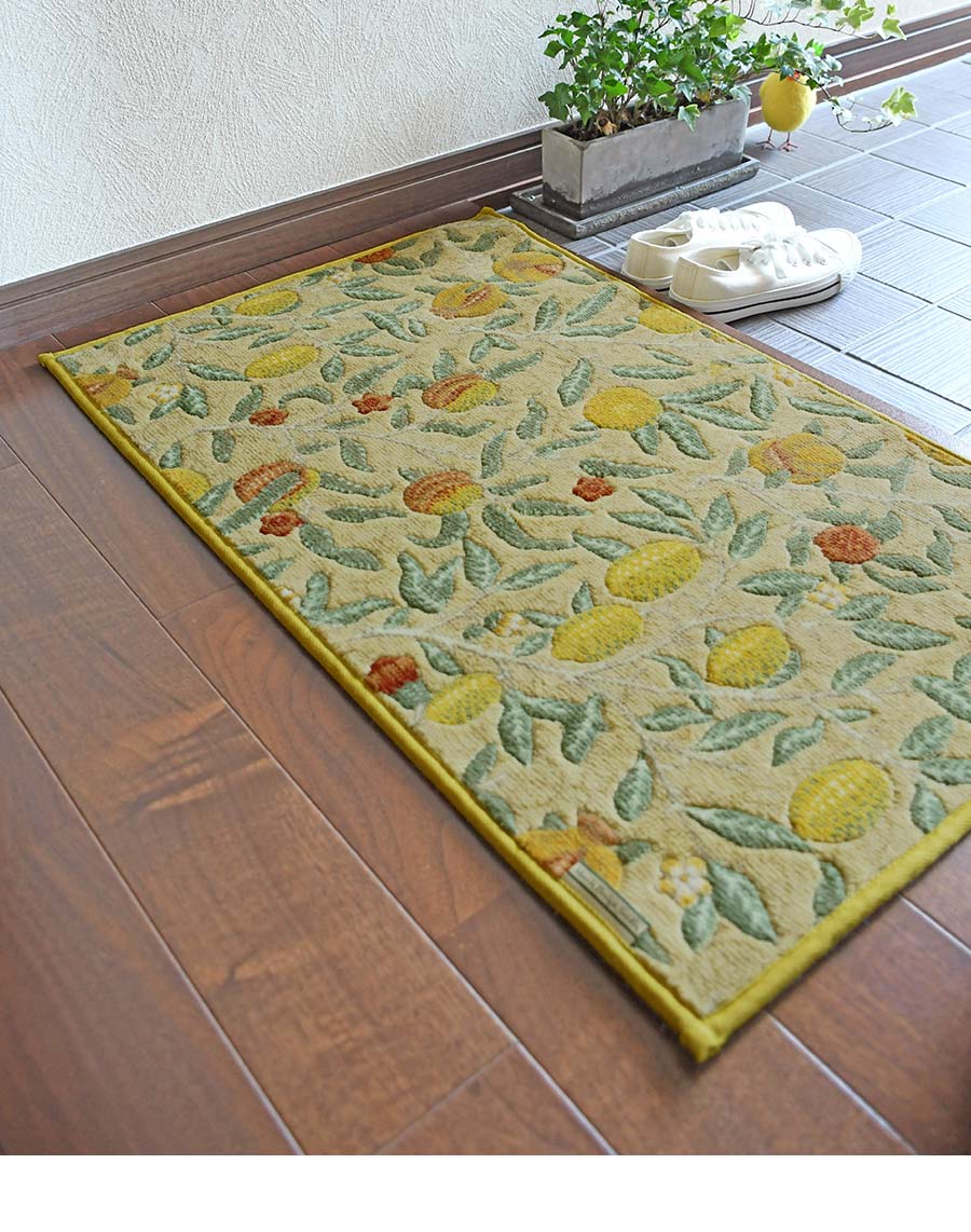 Morris Design Studio 玄関マット バスマット フルーツ FT1703 50×80