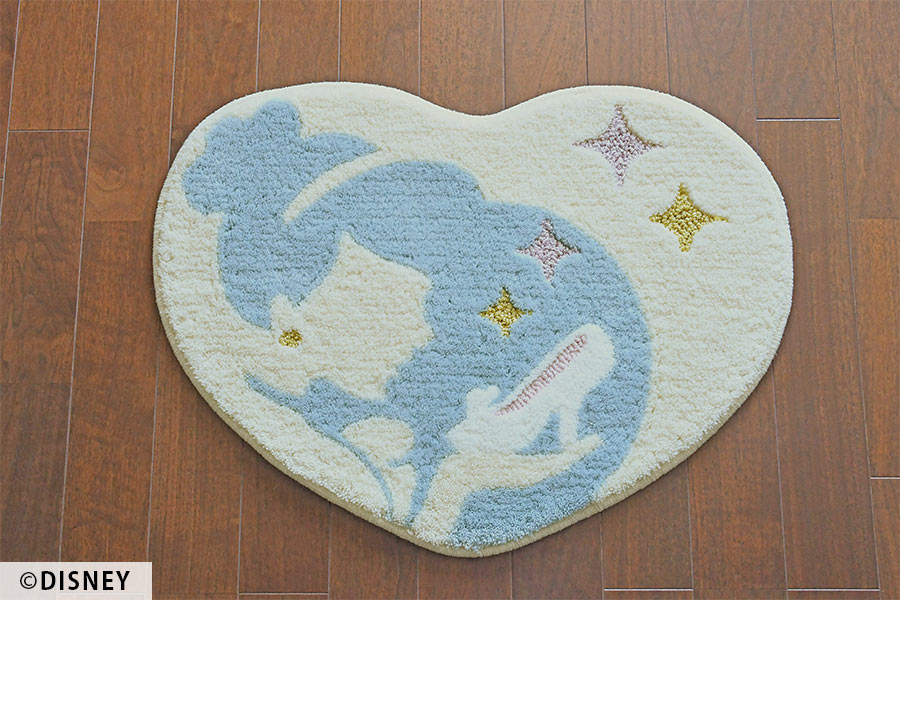 Disney（ディズニー） 玄関マット プリンセス ハートマット シンデレラ