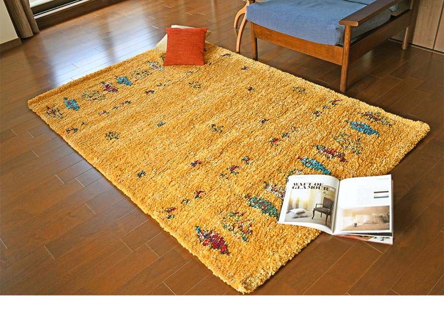 プレーベル ラグ ハイク 200×250 cm トルコ製 防炎 床暖房 ホット