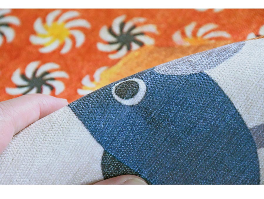 玄関マット ゼンマイネズミ 50×80 cm 洗える 滑り止め レオ・レオニ