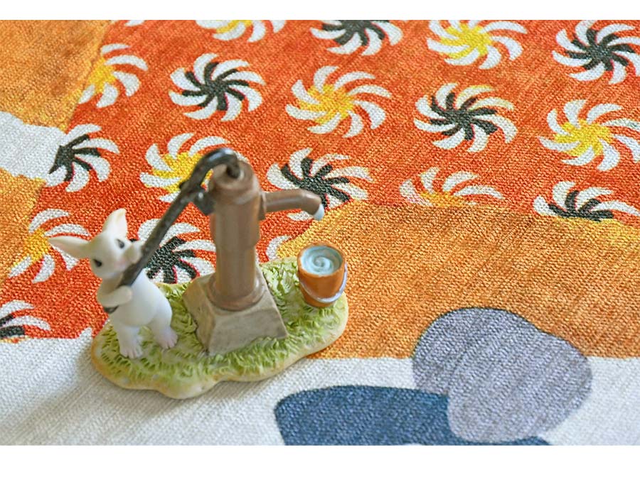 玄関マット ゼンマイネズミ 50×80 cm 洗える 滑り止め レオ・レオニ