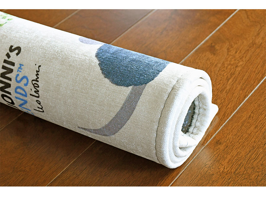 れもん様用 玄関マット ゼンマイネズミ 50×80 cm 洗える 滑り止め レオ・レオニ