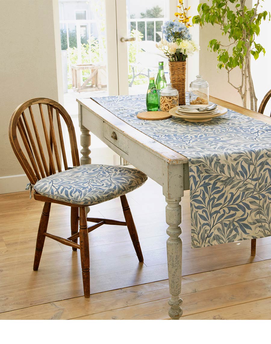 Morris Design Studio ダイニング シートクッション ウィローボウ