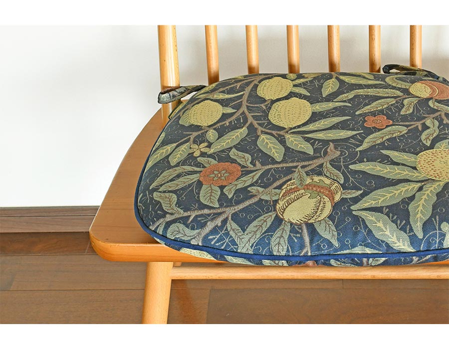 Morris Design Studio ダイニング シートクッション フルーツ LN1729