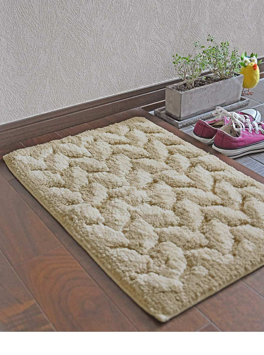 丸眞 玄関マット バスマット マルチマット モザイク 40×60 cm