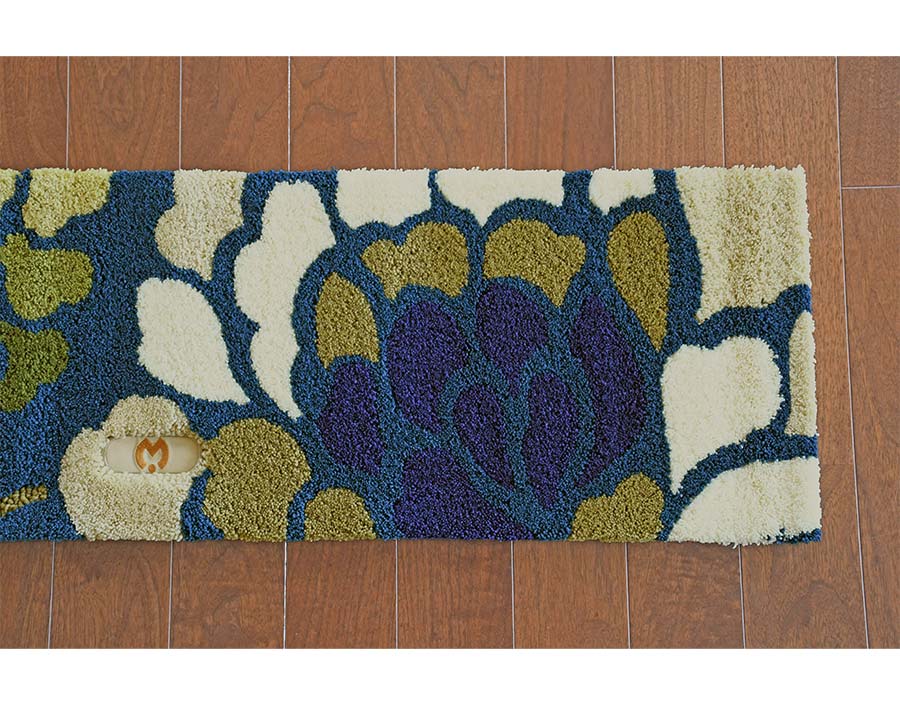 mila schon（ミラショーン） 玄関マット ニューピオニー 32×120 cm