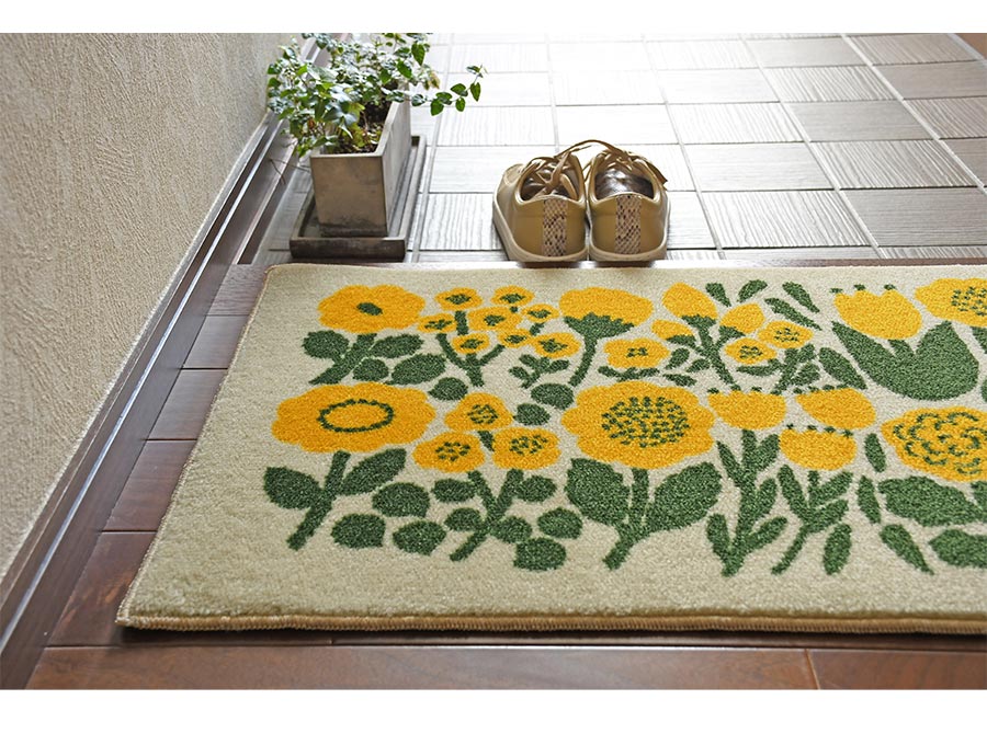 玄関マット onni オンニ 45×75 cm 洗える 日本製 滑り止め Kobe