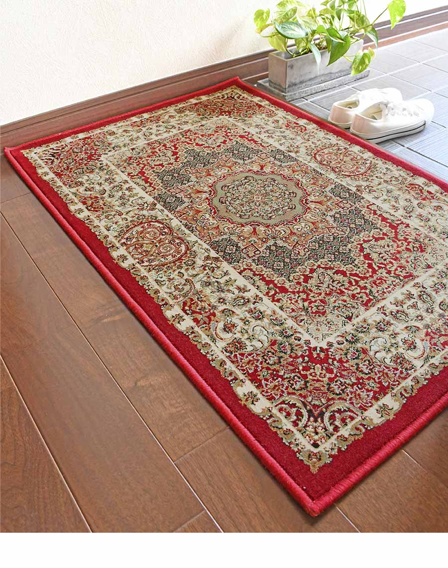 MORIYOSHI（モリヨシ） 玄関マット プラハ 60×90 cm エジプト製 高密度 