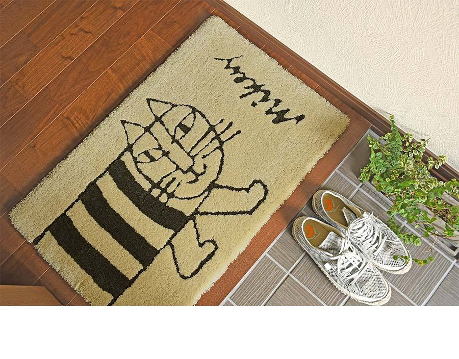 LiSA マット Lisa Larson リサラーソン 玄関マット スティッカンとシグリッド 50