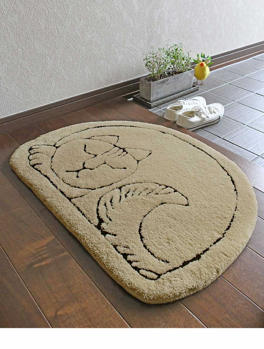 Lisa Larson（リサラーソン） 玄関マット スッシー 50×70 cm 洗える