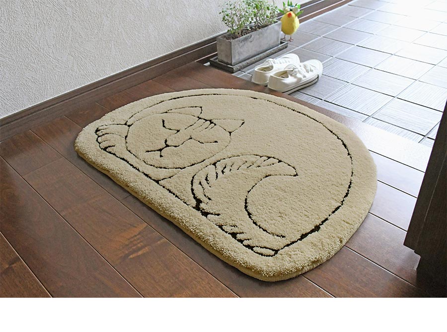 Lisa Larson（リサラーソン） 玄関マット スッシー 50×70 cm 洗える