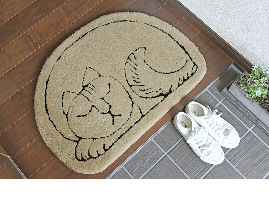Lisa Larson（リサラーソン） 玄関マット スッシー 50×70 cm 洗える