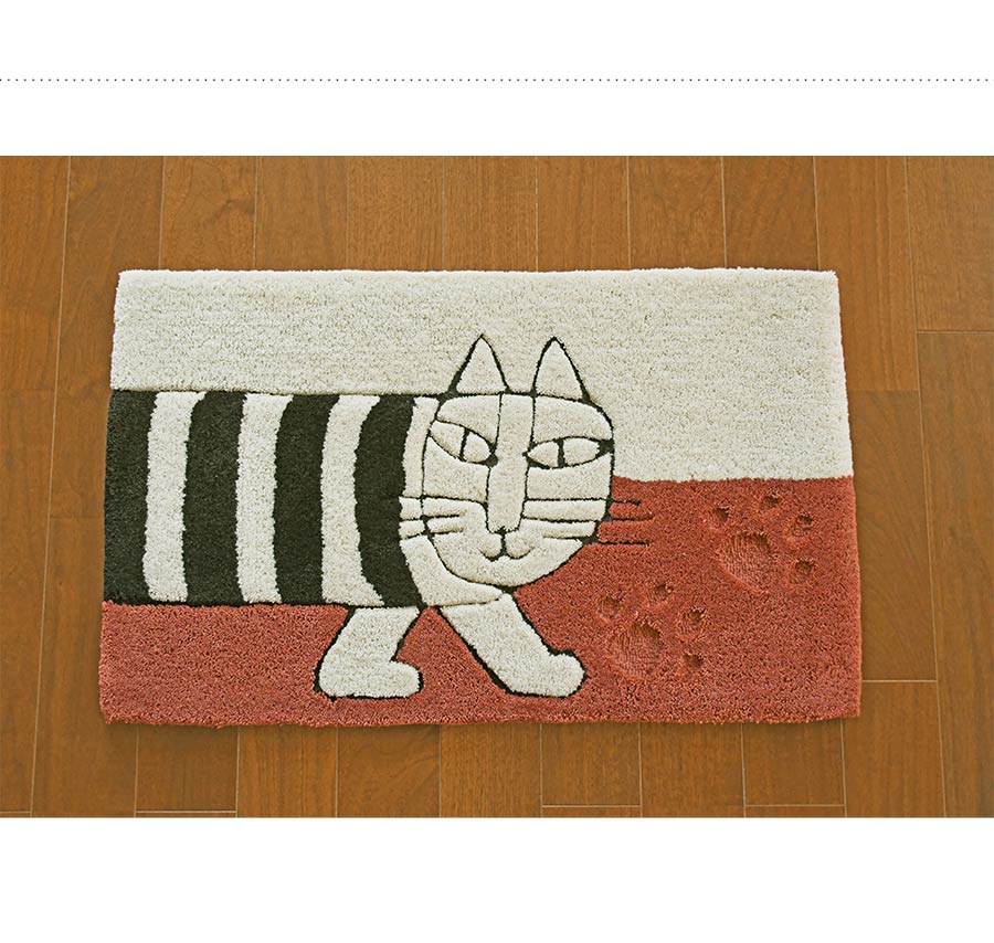 Lisa Larson（リサラーソン） 玄関マット マイキー QB6008-15 45×75 cm