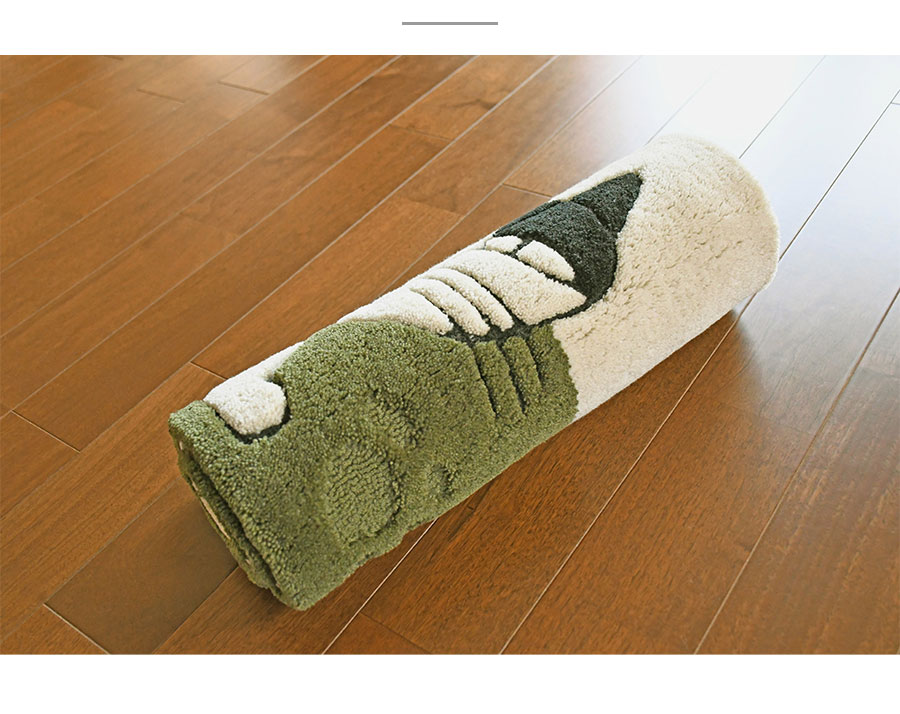 ラリマさま 専用 Lisa Larson（リサラーソン） 玄関マット ハチワレマイキー QB6018-35