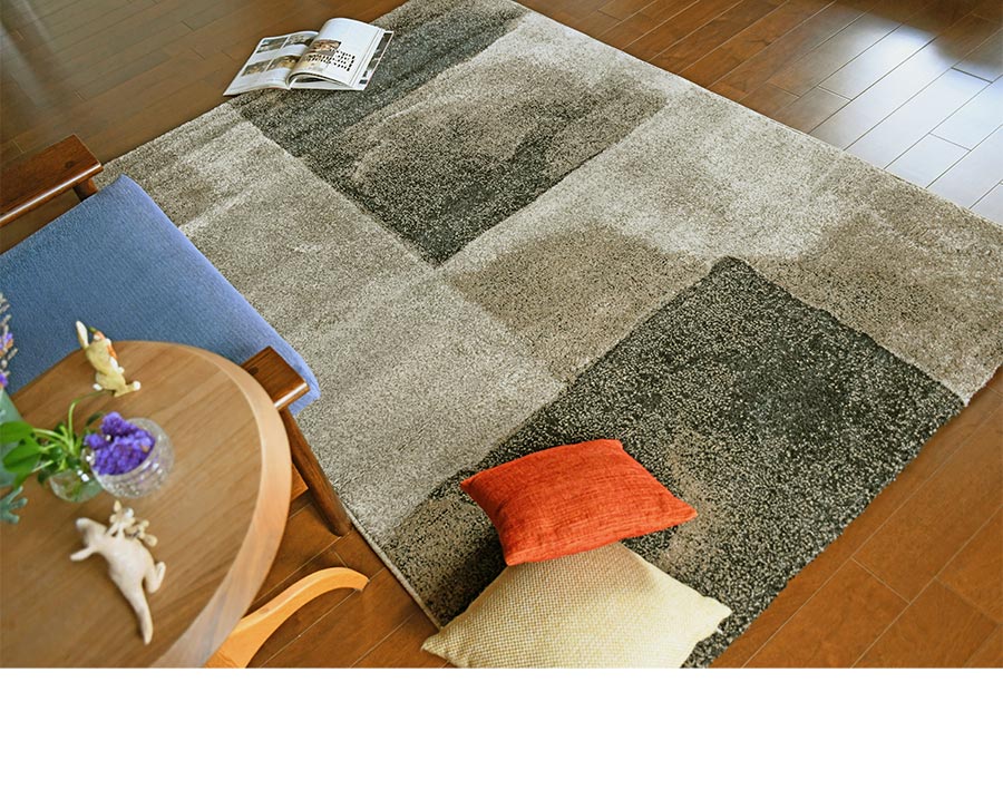 プレーベル ラグ サグ 3897 200×290 cm トルコ製 防炎 床暖房 ホット