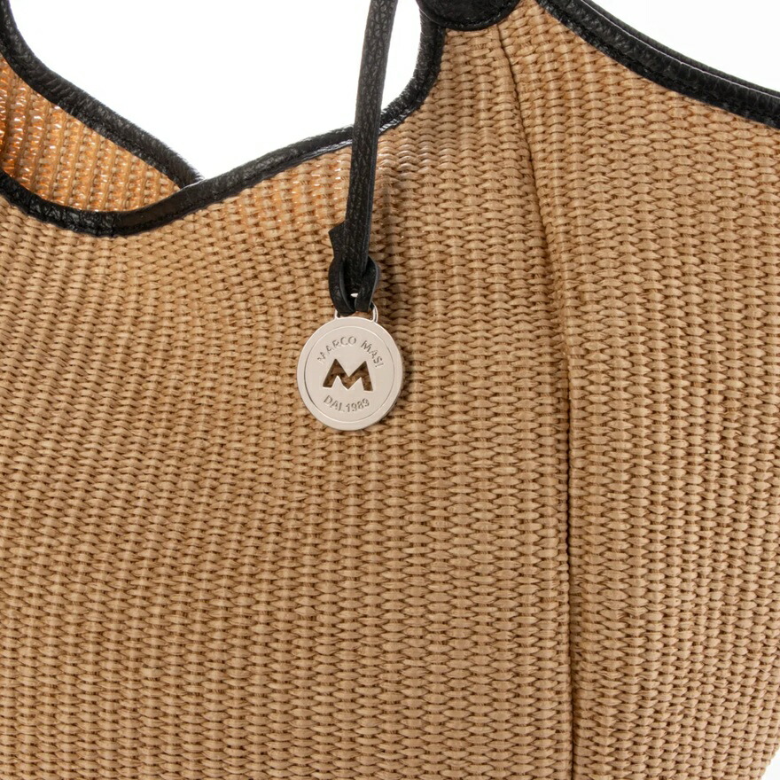さ*こ様 MARCO MASI マルコマージ　ラフィア風かごバッグ　BIGサイズ Amazon | Marco Masi マルコマージ かごバッグ トートバッグ