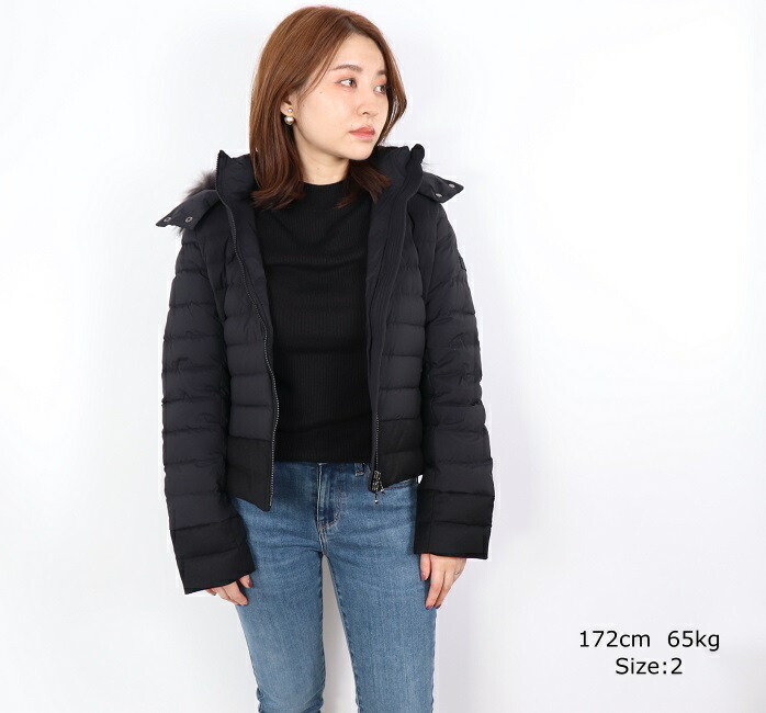 美品 TATRAS VALENA ナイロン ウール 切替 ダウン アウター 人気 TATRAS（タトラス） TATRAS VARENA ラクーンファー フード 2022AW