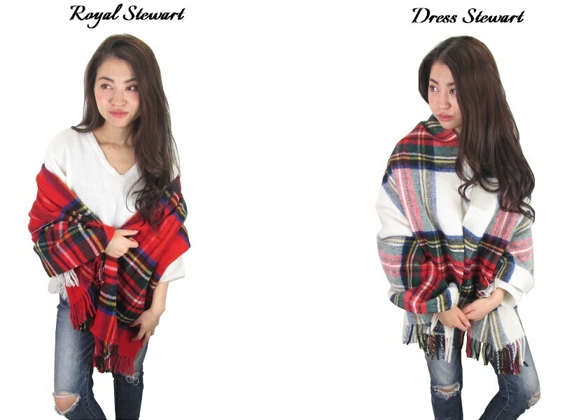 ツイードミル TWEEDMILL タータンチェック ストール