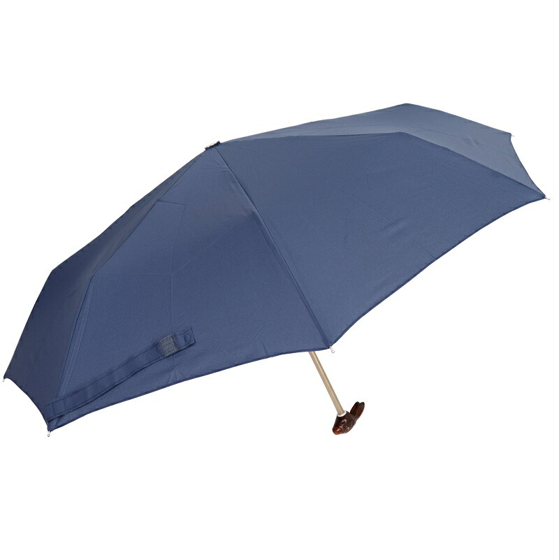 Guy de Jean ギドゥジャン 長傘 晴雨兼用 ネイビー