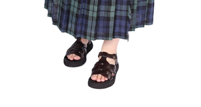 BRADOR ブラドール サンダル レディース 本革 レザー 牛革 シンプル 夏