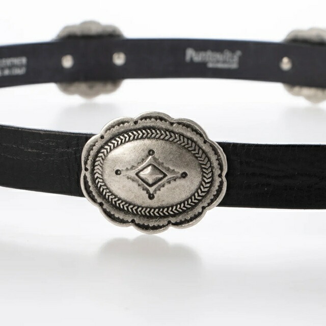 PUNTOVITA プントヴィータ ベルト レザーベルト コンチョベルト