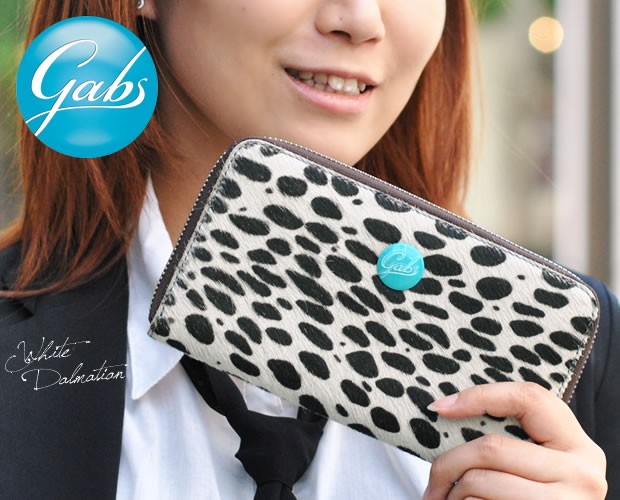 GABS ラウンドファスナー長財布 革財布 レディース レディス