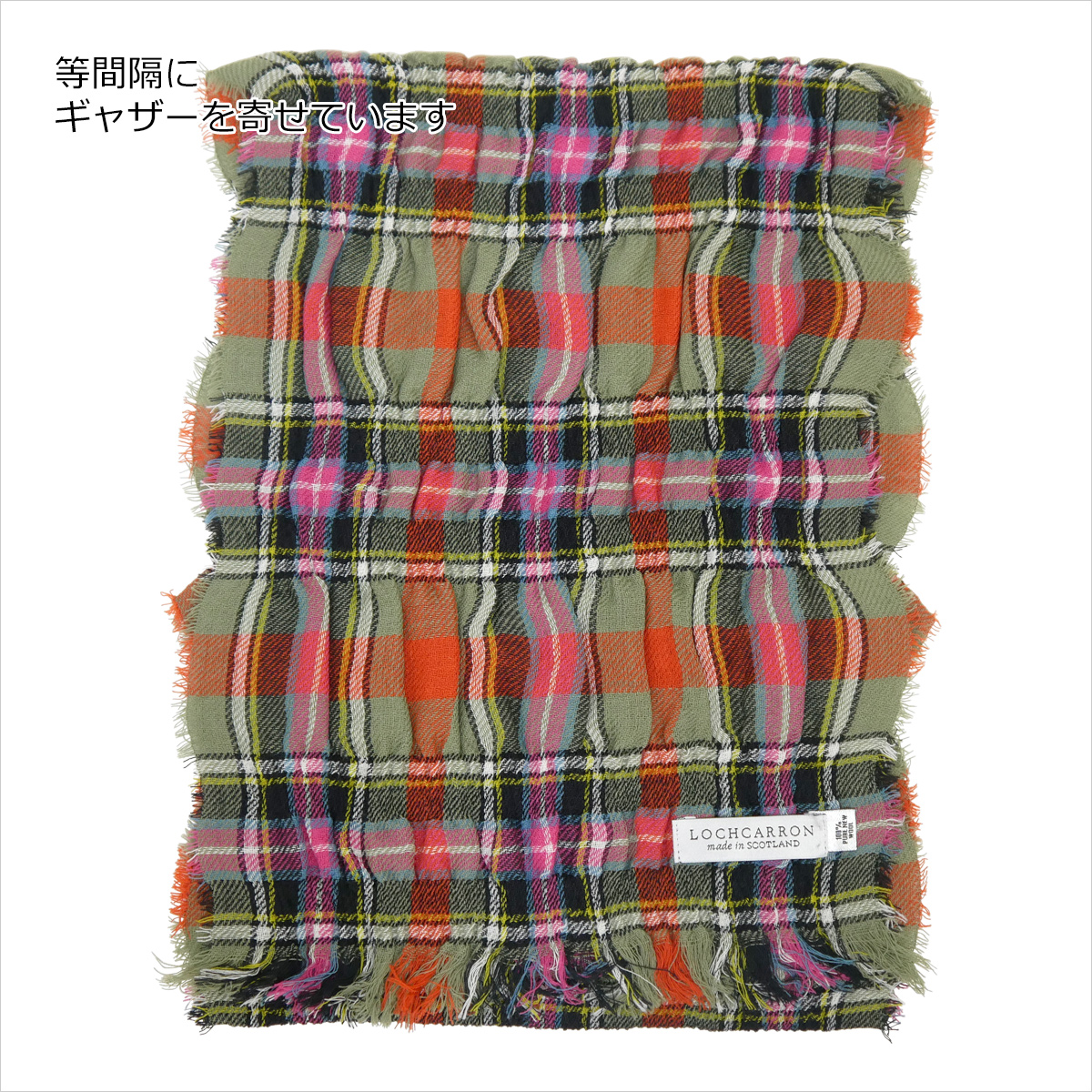 Lochcarron of Scotland 薄手ストール レディース シャーリング 春