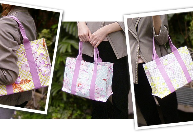 トートバッグ レディース レディス ブランド 通勤 花柄 フランス Manuel Canovas オーキッド・フラワー A4 brand bag