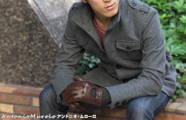 ドライビンググローブ メンズ Men's ファッション 革手袋 紳士用