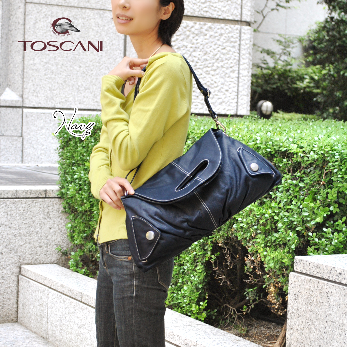 TOSCANI 2WAYショルダーバッグ レディース レディス ハンドバッグ 本革 
