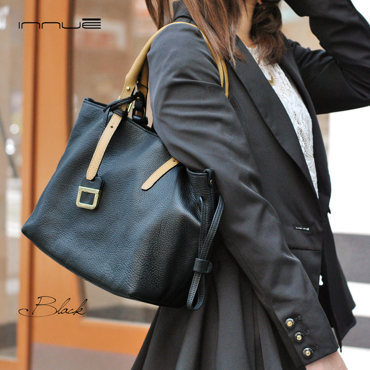 INNUE（イヌエ） トートバッグ レディース レディス 通勤 本革レザー