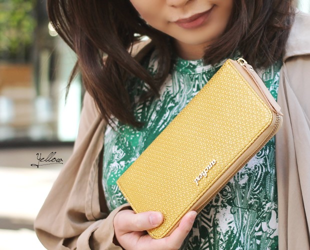 ancheri（アンシェリ） 長財布 ラウンドファスナー レディース 革財布