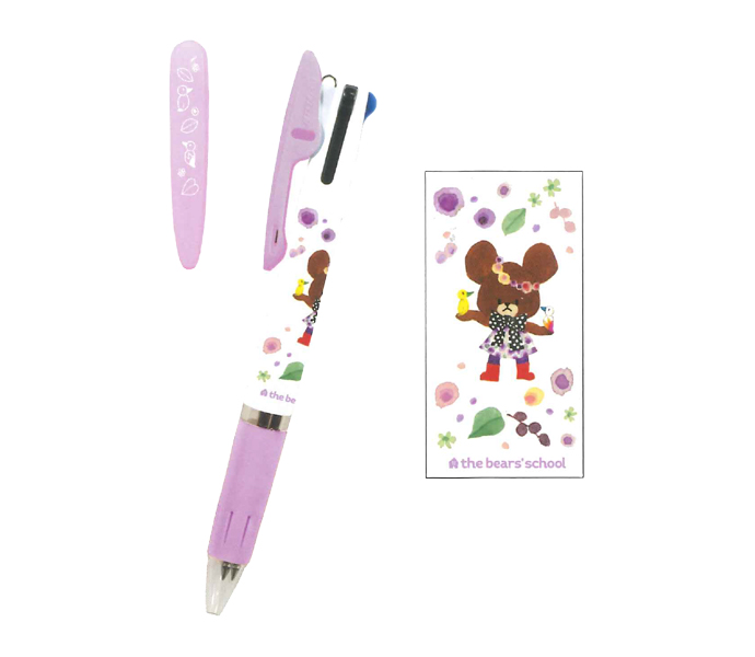 ジェットストリーム くまの学校 3色 ボールペン ビーエスエス クツワ