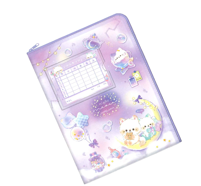 Q-LiA（クーリア） 連絡袋 プリントケース A4サイズ対応 05074 05075