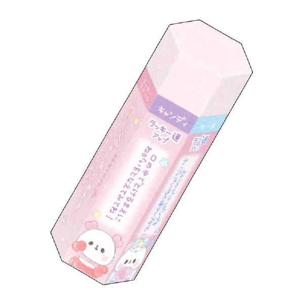 カミオジャパン もちもちぱんだ 占い六角消しゴム 218586 218587