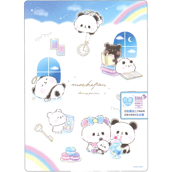 カミオジャパン 抗菌 下敷き 221919/もちもちぱんだ 221920/ユニコーン