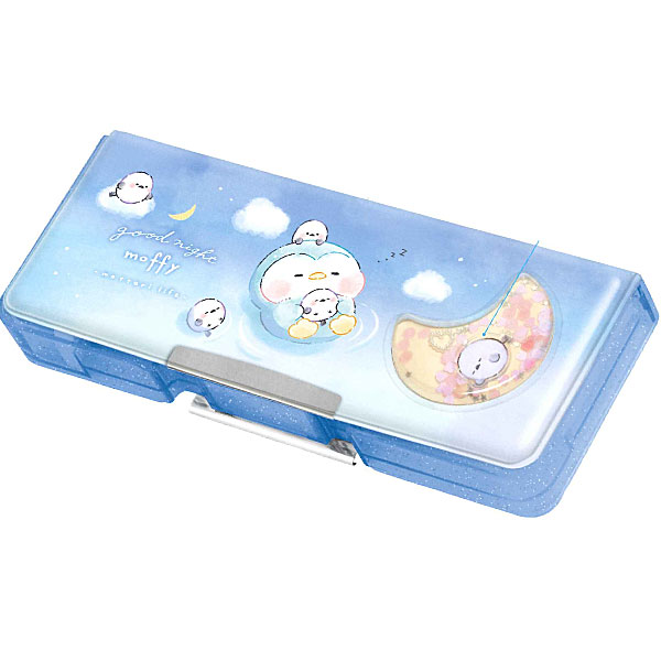 カミオジャパン コンパクト 両面開き ペンケース 筆箱 223302/すやすや