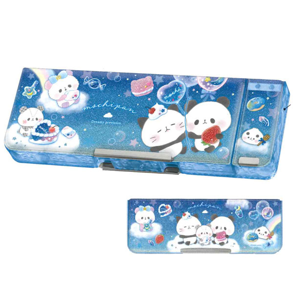カミオジャパン 消しゴムポケット付き 両面開き ペンケース 筆箱