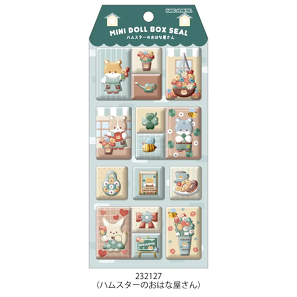 カミオジャパン シール ミニドールボックスシール 232125 232126