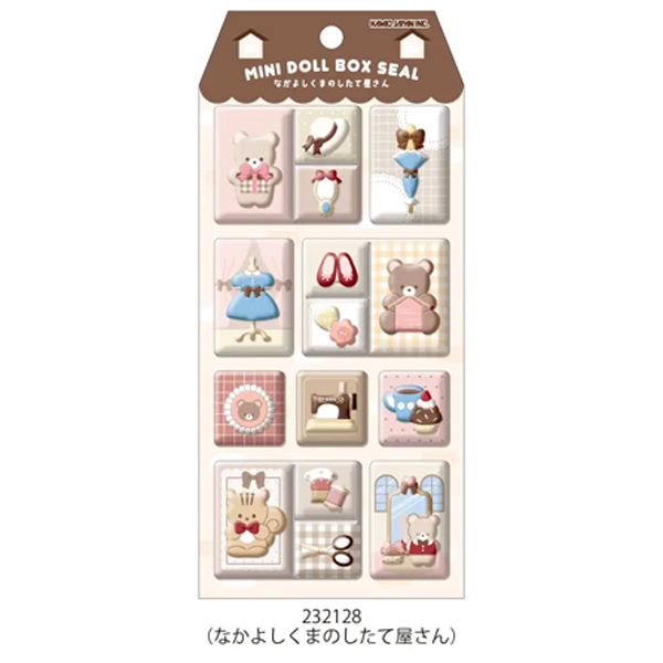 カミオジャパン シール ミニドールボックスシール 232125 232126