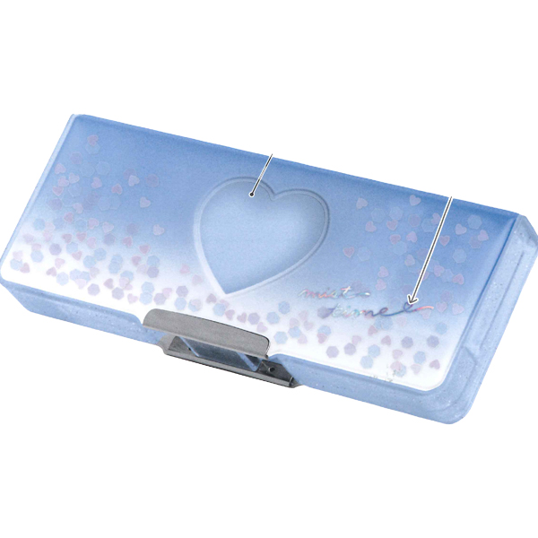 CRUX（クラックス） エアリークリア 両面開きペンケース 133730