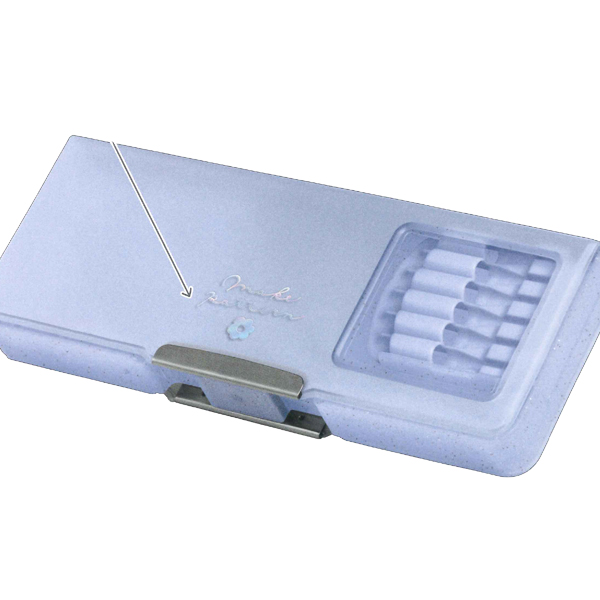 CRUX（クラックス） カルミエールクリア 両面開き ペンケース 筆箱