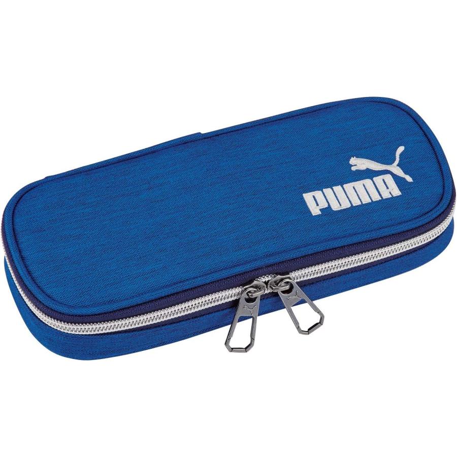 PUMA プーマ  ヘザーボックス ペンケース 筆箱 PM230BK/ブラック PM230BL/ブルー PM230GY/グレー PM230BL/ブルー クツワ 男の子 かっこいい 2033年10月 [re] | PUMA | 02