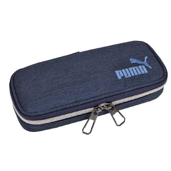PUMA プーマ  ヘザーボックス ペンケース 筆箱 PM230BK/ブラック PM230BL/ブル...