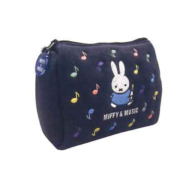Miffy ミッフィー MIFFY&MUSIC ポーチ MF931A MF931B クツワ 2025年9月