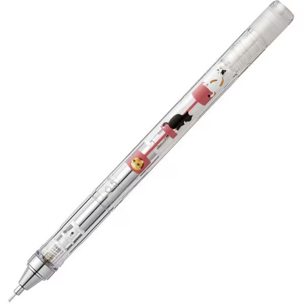 トンボ鉛筆 日本限定 モノグラフ シャープペンシル 0.5mm 猫柄 DPB
